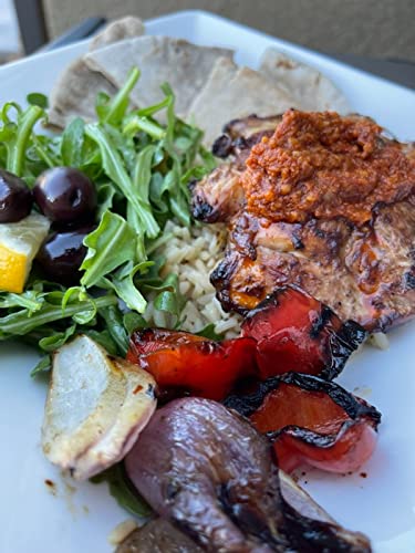 Ronda’s Romesco Dip serves as a vegan dip for vegetables and grains.