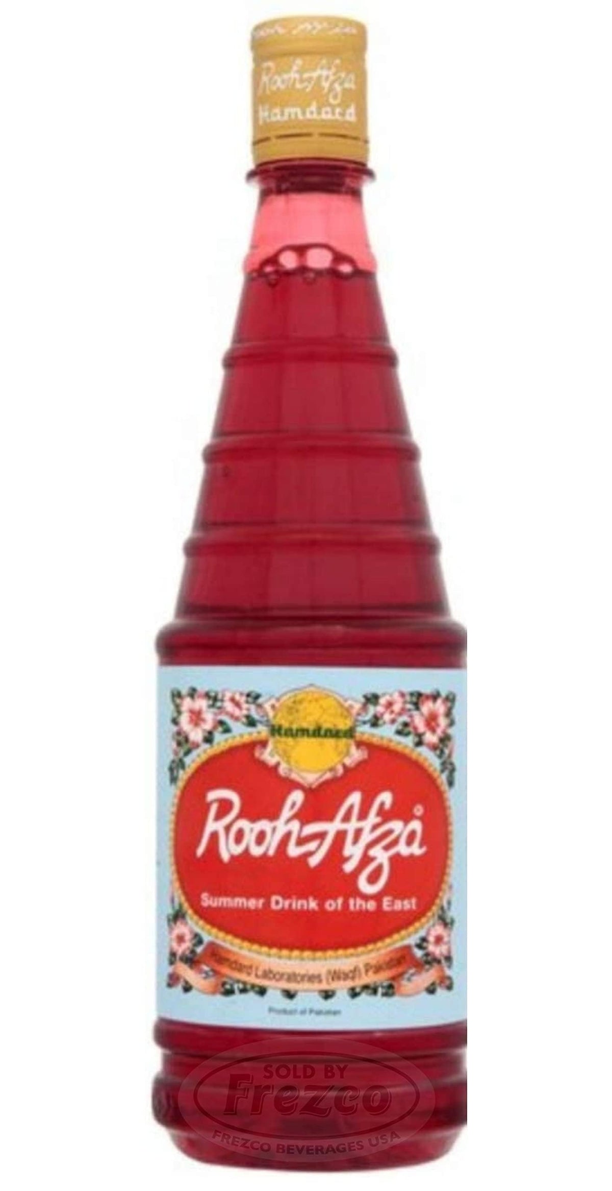 Rooh Afza 800ml bottle pour — perfect base for vibrant beverages.