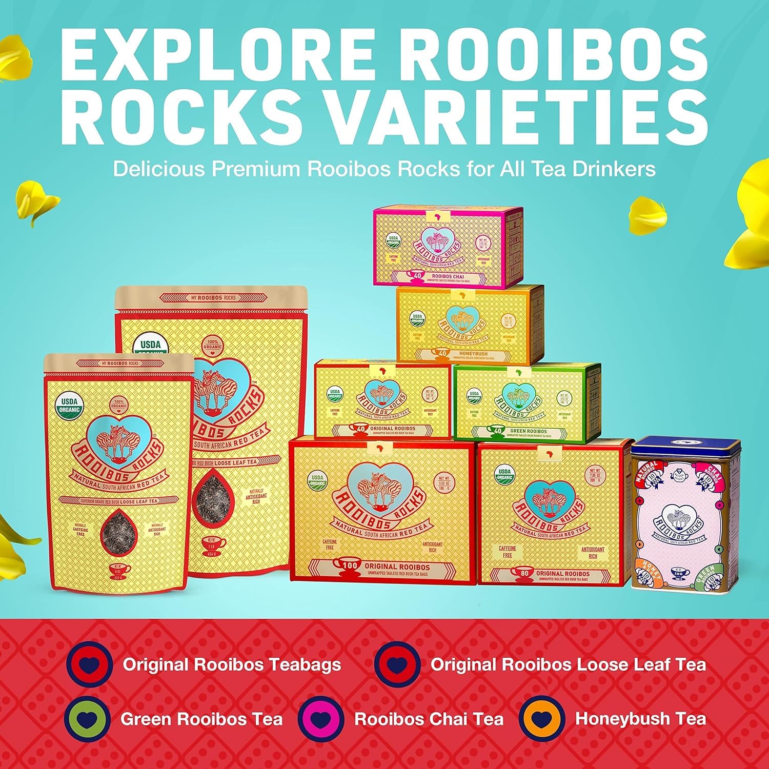 ROOIBOS ROCKS sugar-free delight without calories