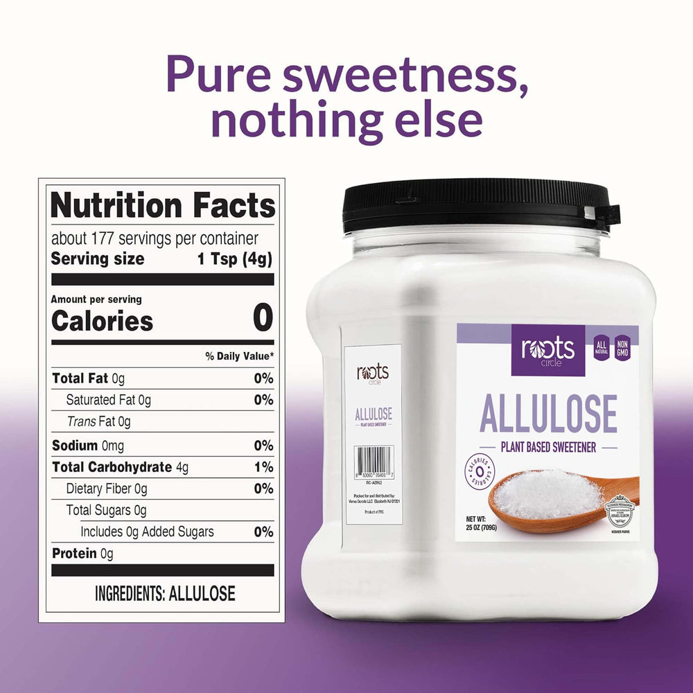 Roots Circle Allulose baking dessert highlights sugar replacement for rich caramelized treats
