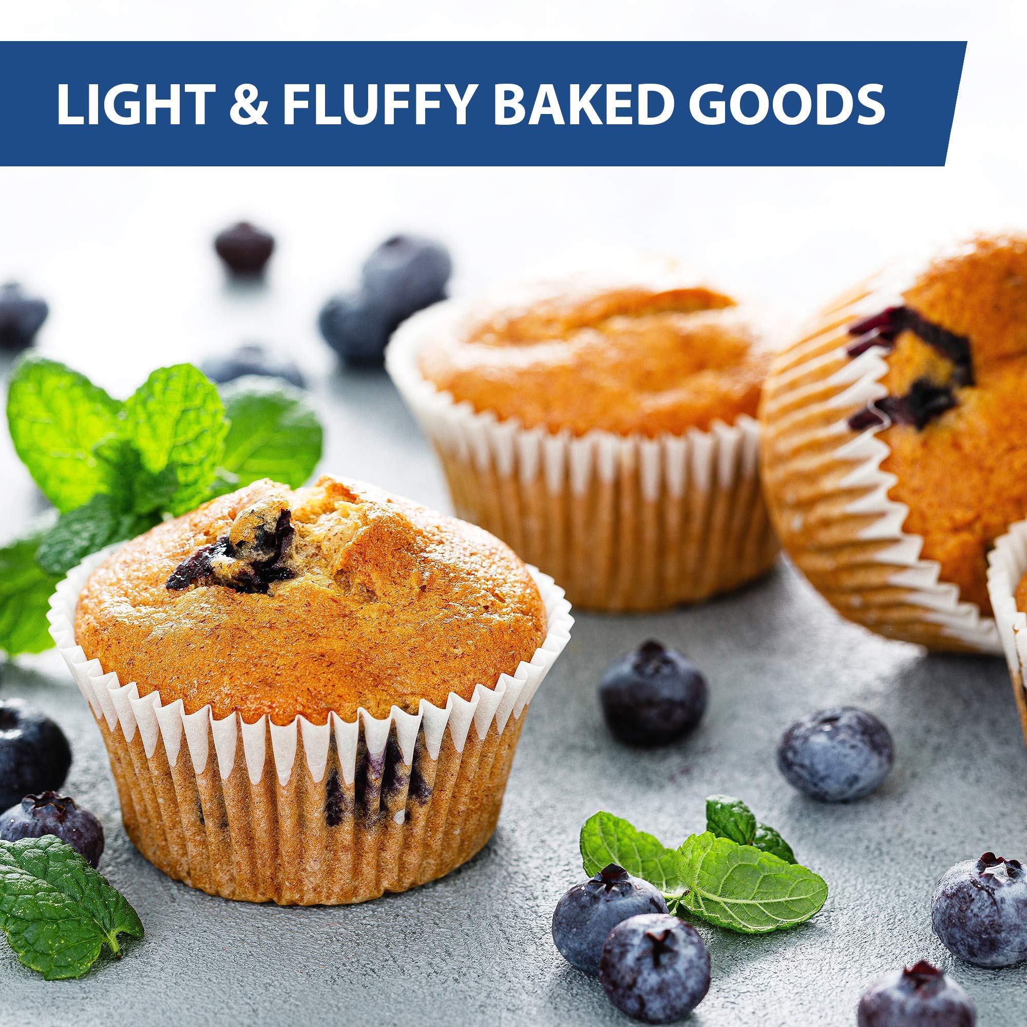 Roots Circle Baking Powder helps cookies rise for soft, fluffy centers.