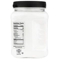 Close-up of Roots Circle Baking Soda airtight lid and powder purity