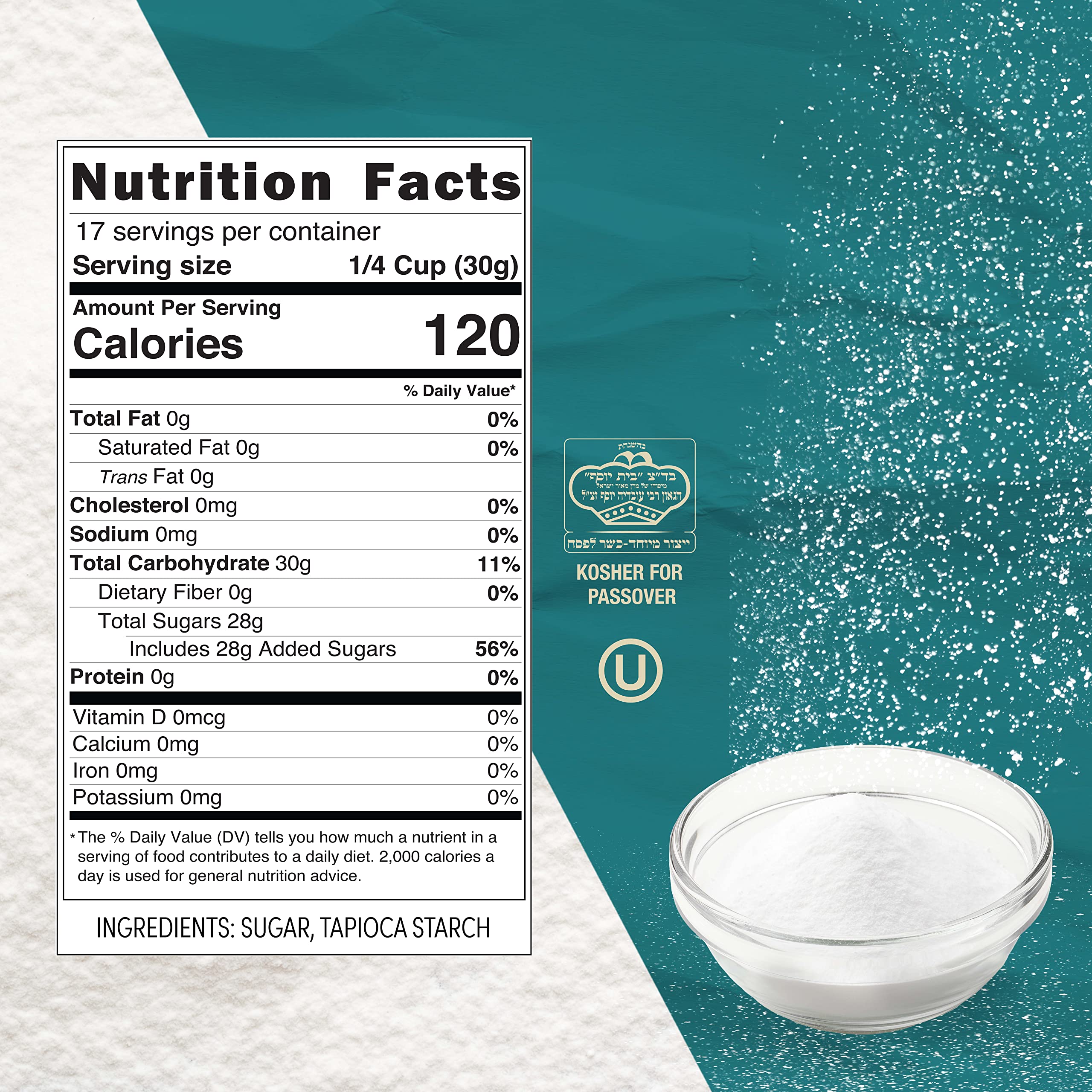Roots Circle confection sugar with fine texture enables even icing and light dusting.