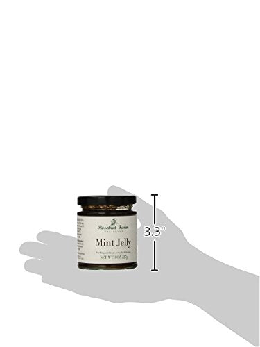Rosebud Farm Mint Jelly complements cheese in tasting