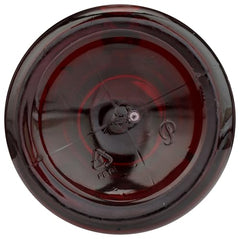 Close-up of Rose's Grenadine bottle with rich color in view.