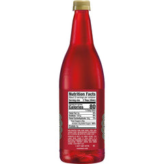 Rose's Grenadine cocktail creation shows a vibrant red hue ideal for mixed drinks.