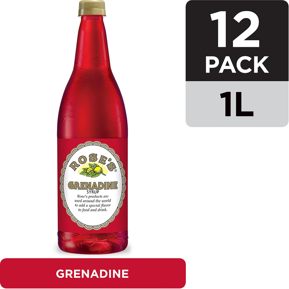 Rose's Grenadine label vintage highlights heritage trusted by bartenders.