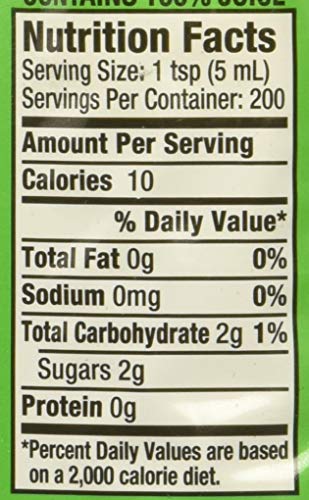 Label close-up highlighting real lime juice and balanced sweetness for mixing