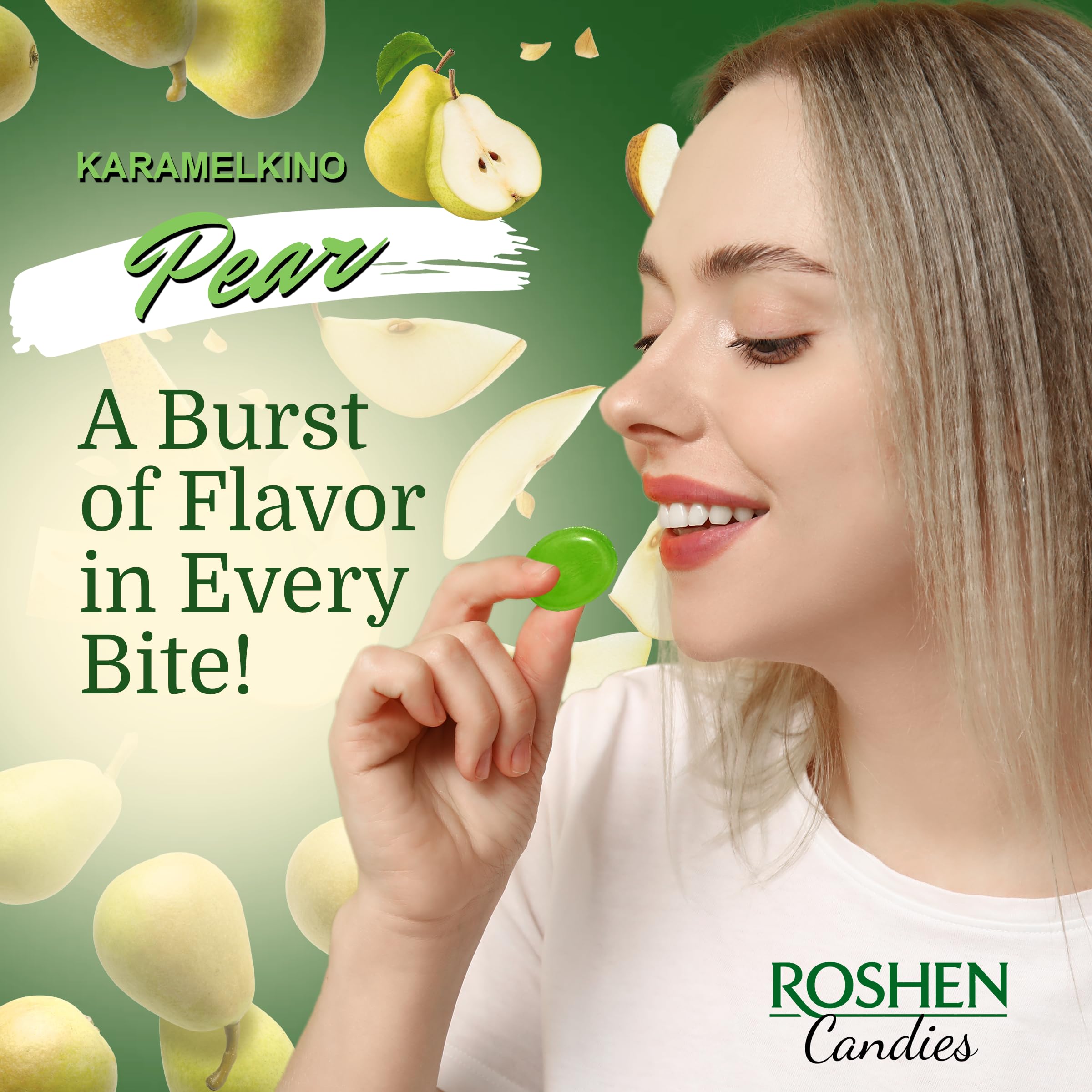 Roshen Duchess Pear candies as a thoughtful gift idea.
