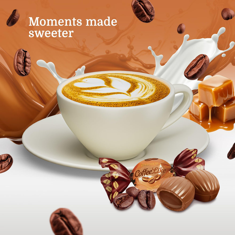 Gift-ready bulk Roshen Coffeelike candies for baskets and celebrations.