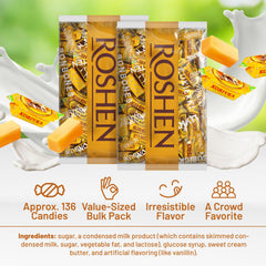 Roshen Korivka fudge melt-in-mouth experience in every bite