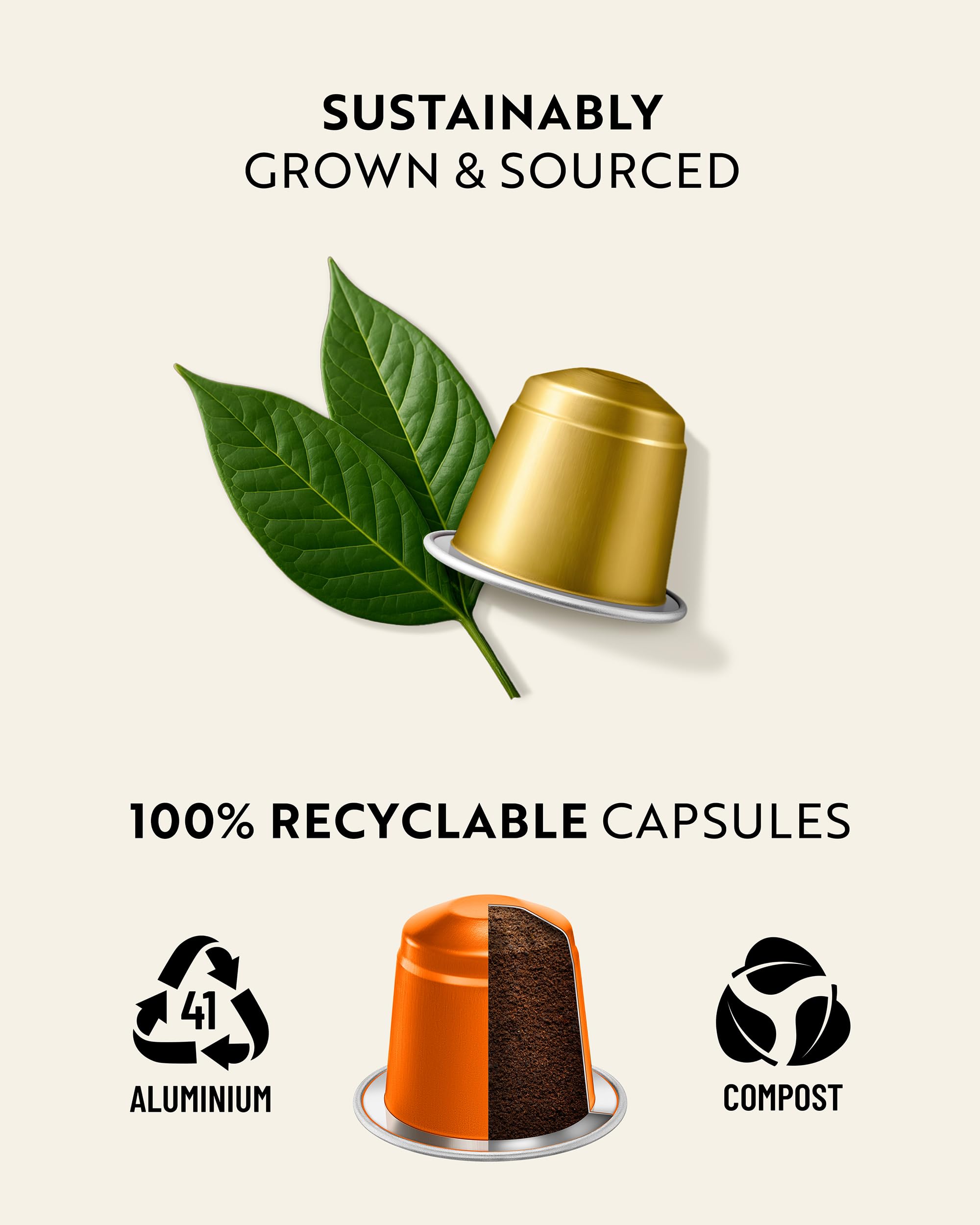 Rosso Caffè compatible with Nespresso Original machines image