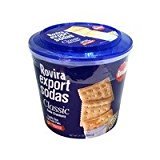 Rovira crackers on a picnic spread for easy outdoor snacking.
