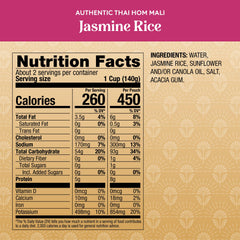 Royal Jasmine rice microwave-ready pouch showing easy prep