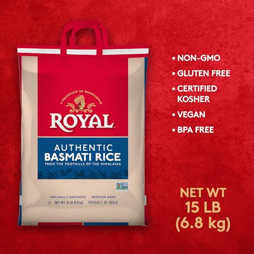Royal Basmati rice aroma close-up, naturally aromatic for fragrant dishes.