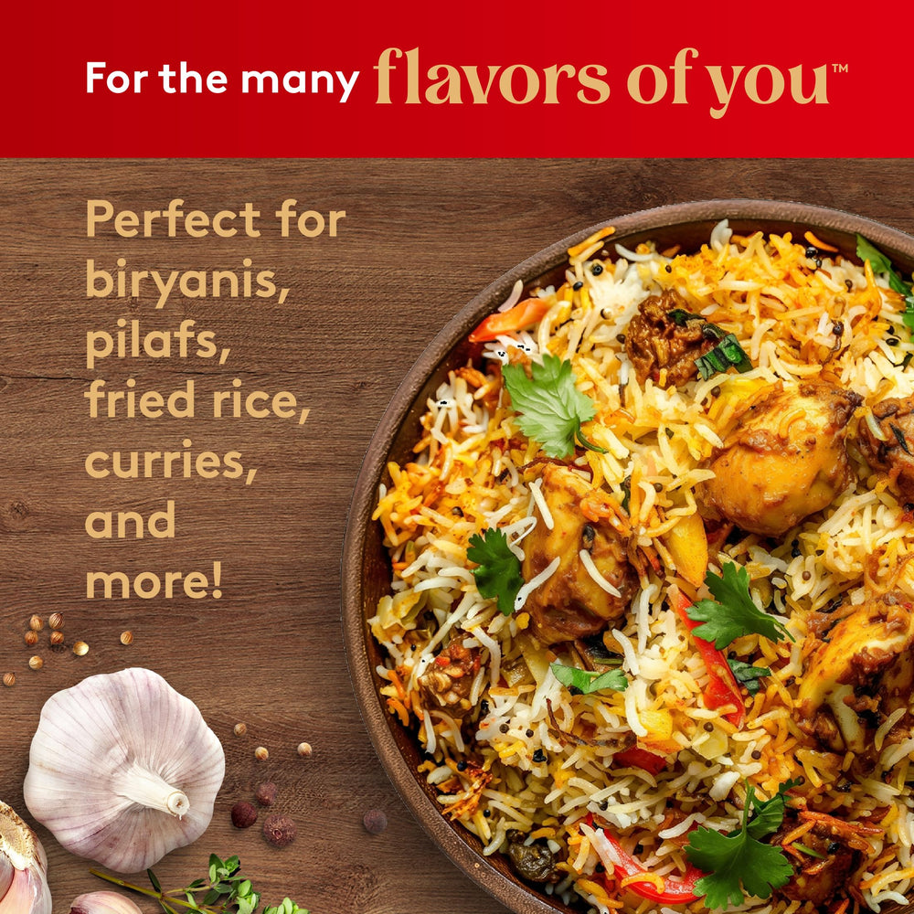 Royal Basmati rice kitchen aroma enhances everyday meals with subtle sweetness.