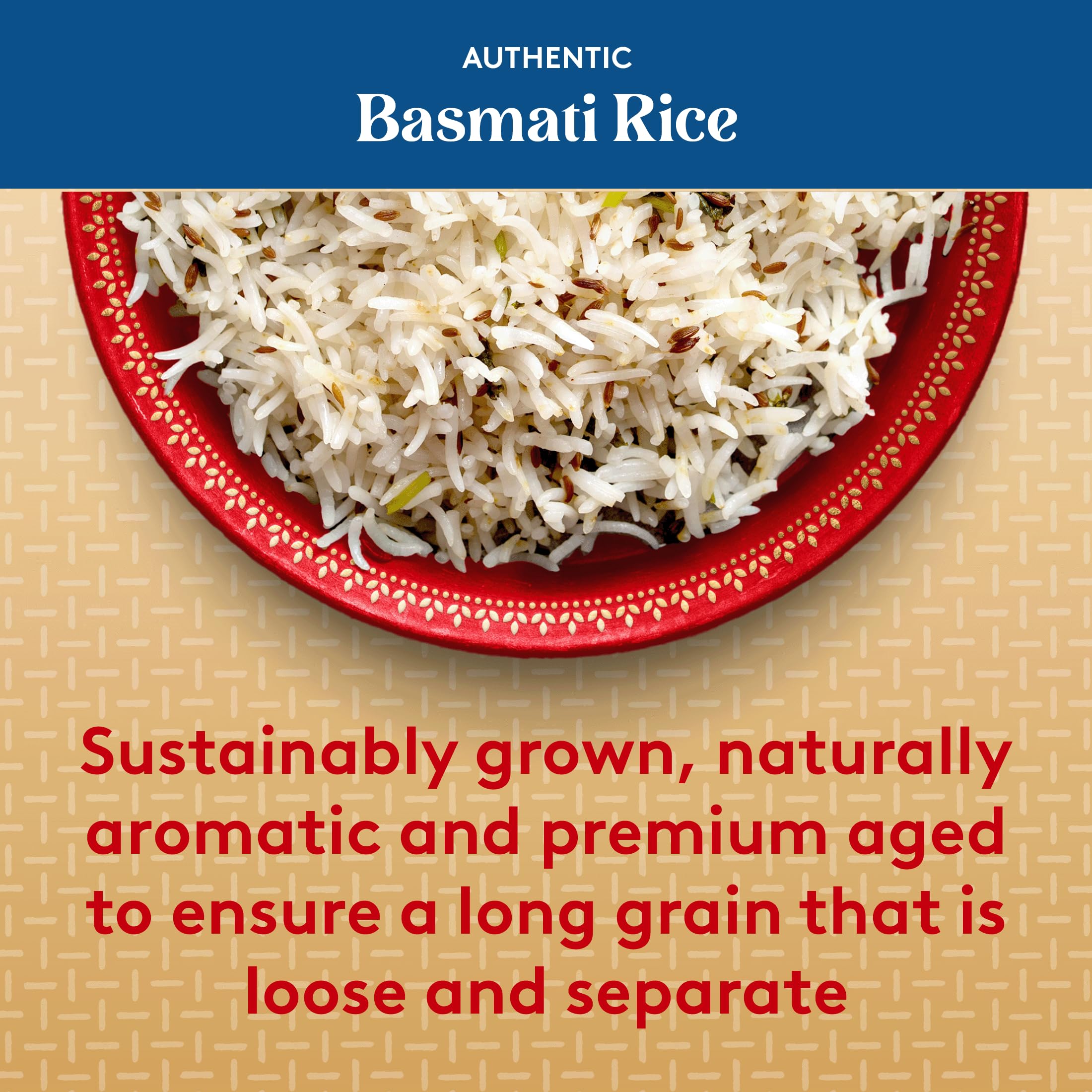 Royal Basmati rice stovetop cooking, quick 15-minute ready-to-serve results.