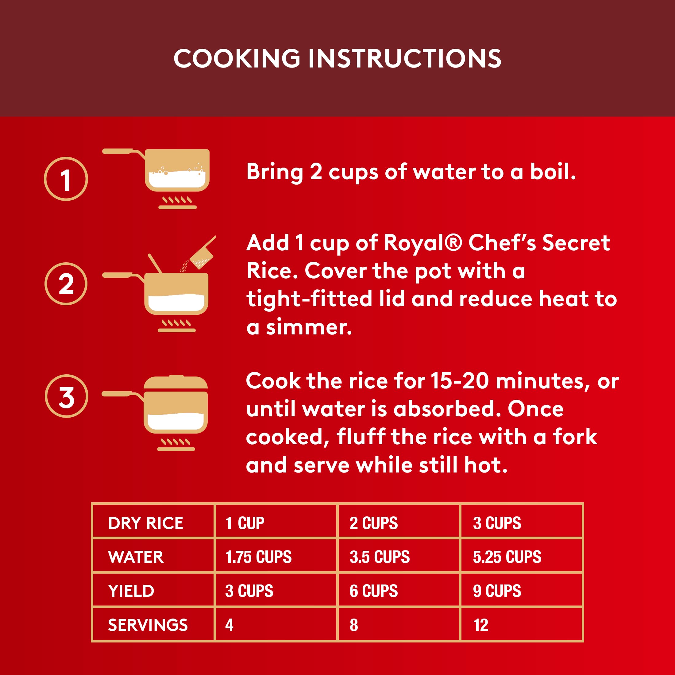 Royal Chef's Secret Basmati Rice 10 lb bag on kitchen counter