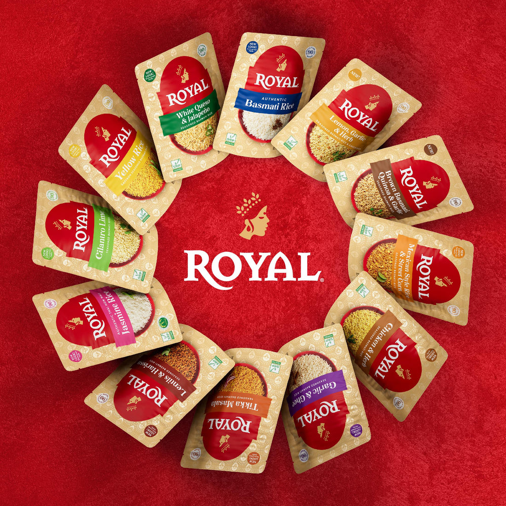 Royal Chicken & Herb flavor pairs with roasted vegetables and proteins