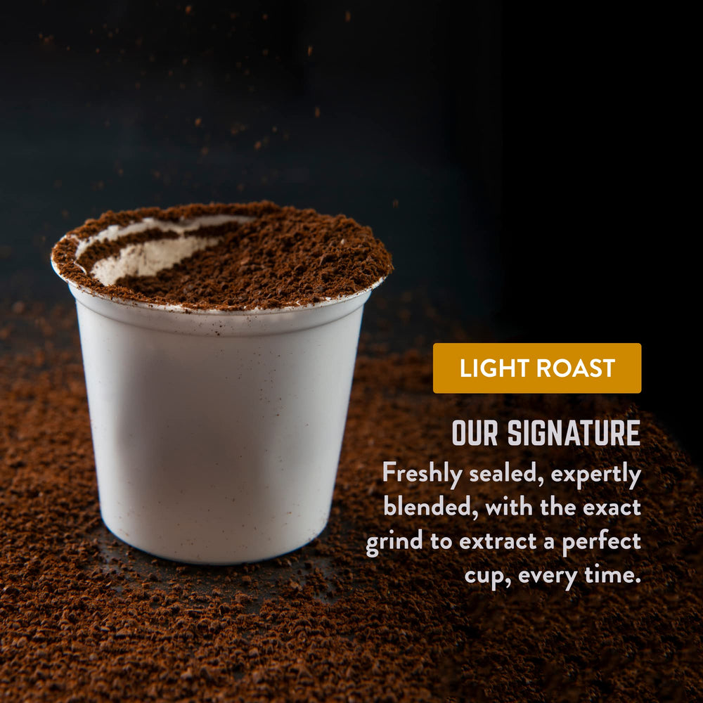 Royal Cup Signature steaming cup evokes inviting aroma and routine