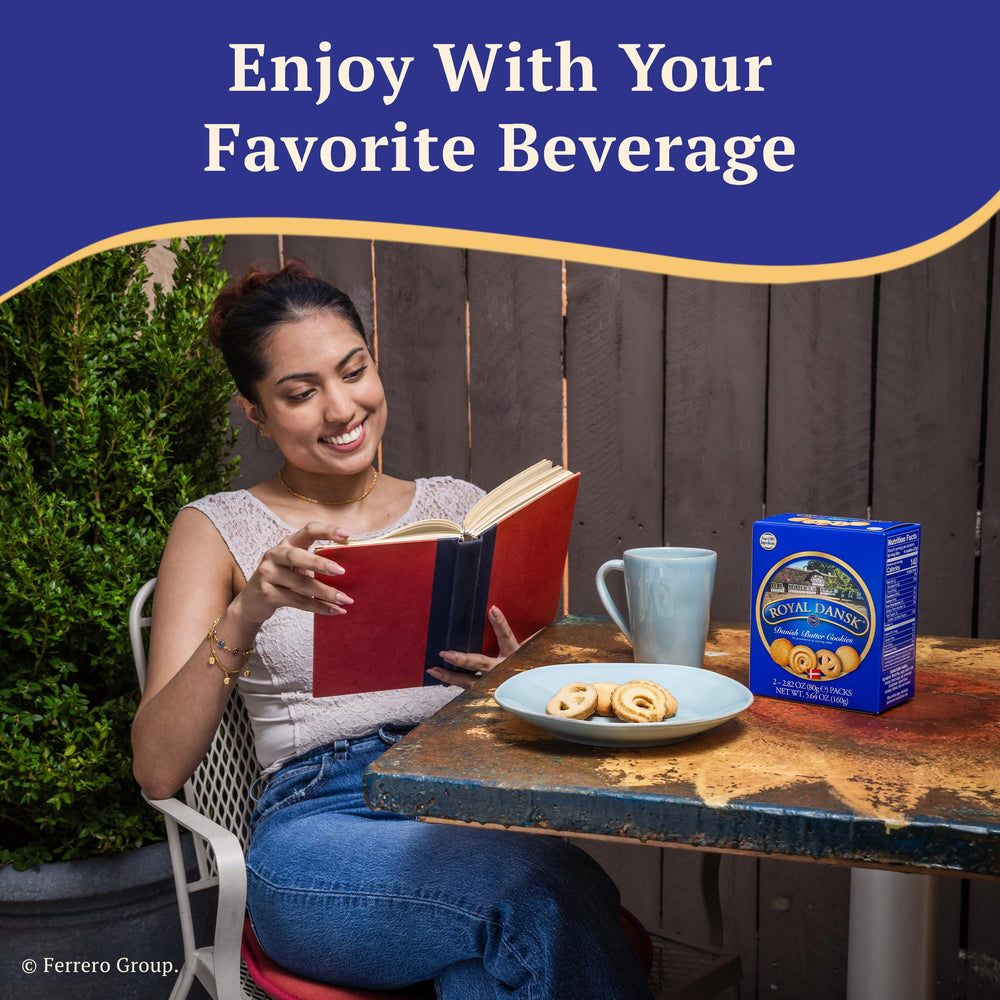 Royal Dansk country-style cookie piece with rustic charm.