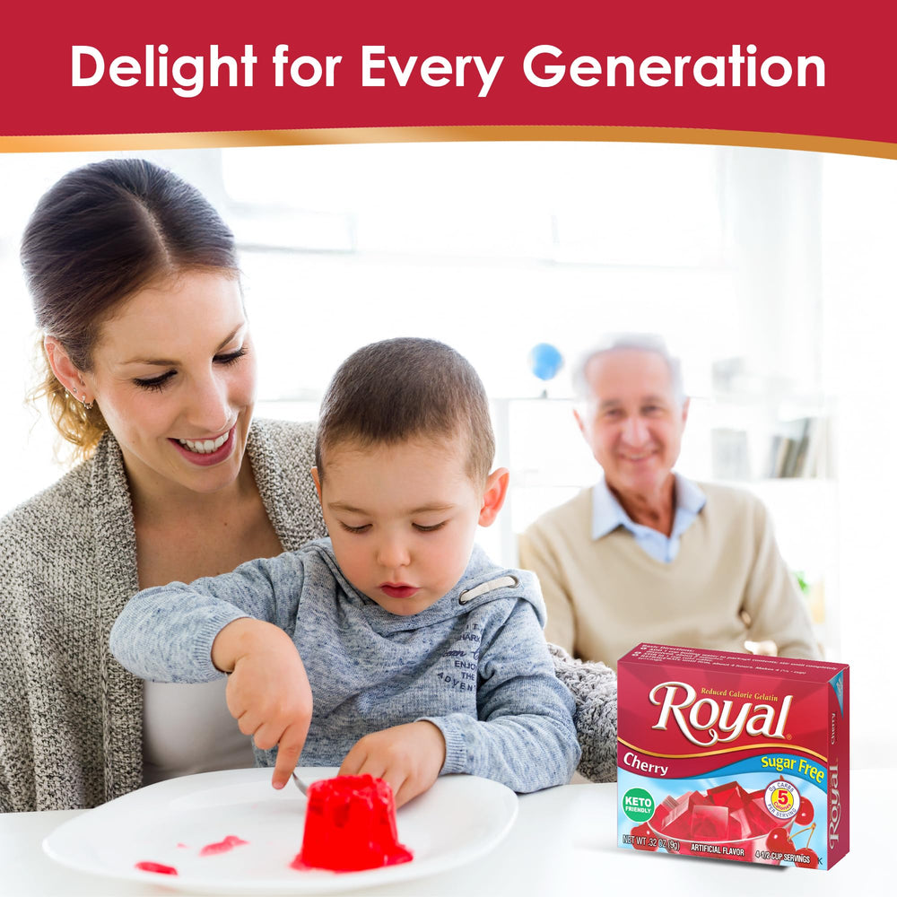 Royal Gelatin Sugar Free party snack platter for gatherings