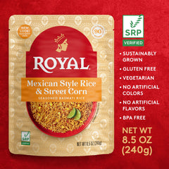 Royal long-grain Basmati aroma steaming into a fluffy bowl.