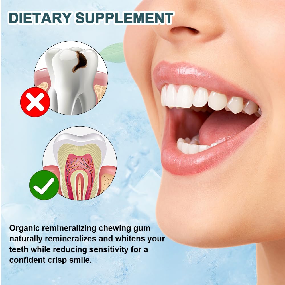 Royalee gum after-meal use promotes quick oral refresh on the go.