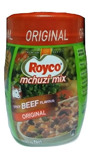 Royco Mchuzi Mix seasoned-potato dish plated, highlighting enhanced flavor and aroma.