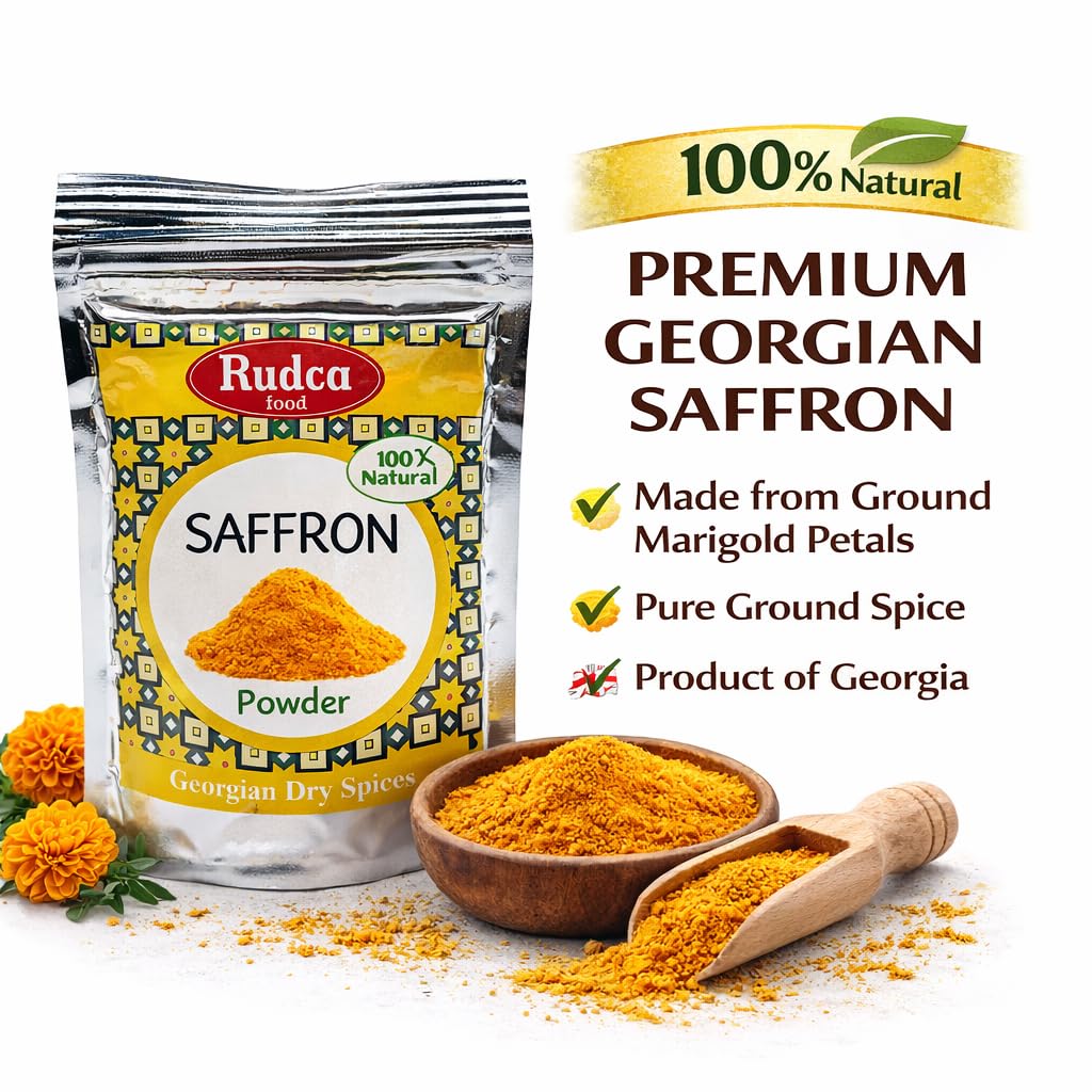 Rudca Food saffron baking enhances golden-hued dough for gourmet pastries