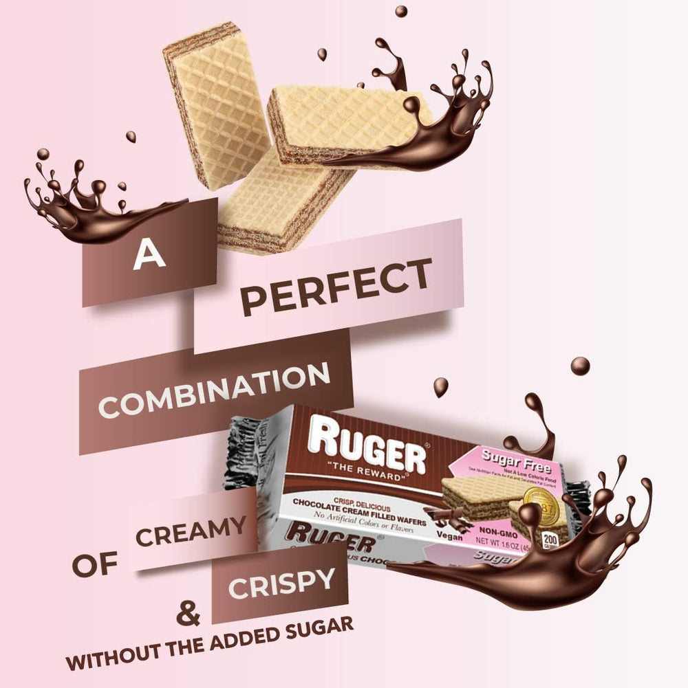 RUGER daily vegan sugar-free snack for busy days.
