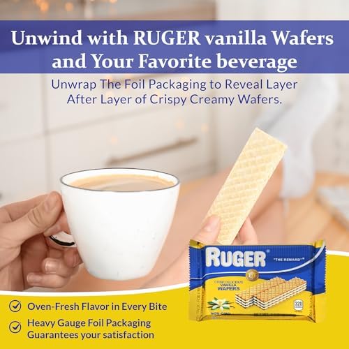 Ruger Wafers on desk, ready for a snack break