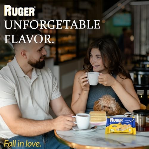 Ruger Wafers with coffee pairing for a satisfying break