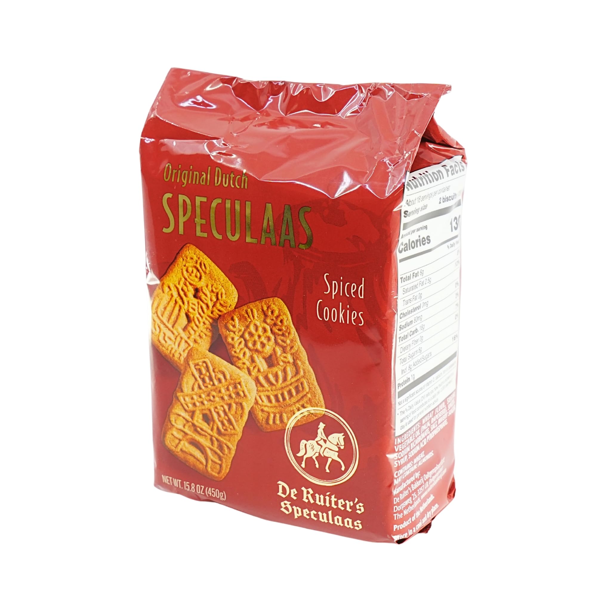 Ruiter Banket Speculaas cookies paired with coffee for a cozy tea time.