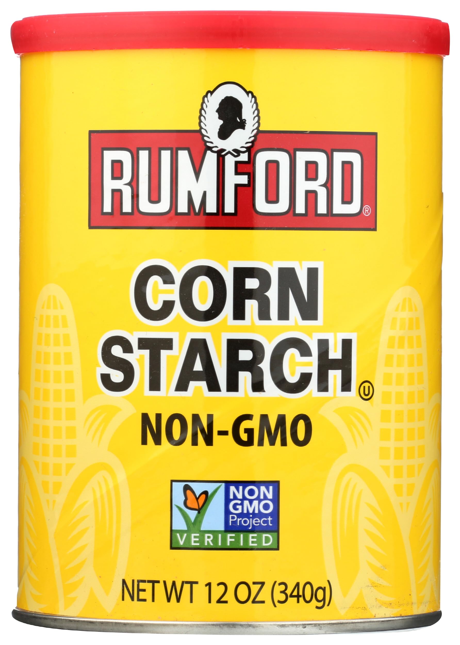 Rumford corn starch can with pop-top lid for quick thickening in gravies