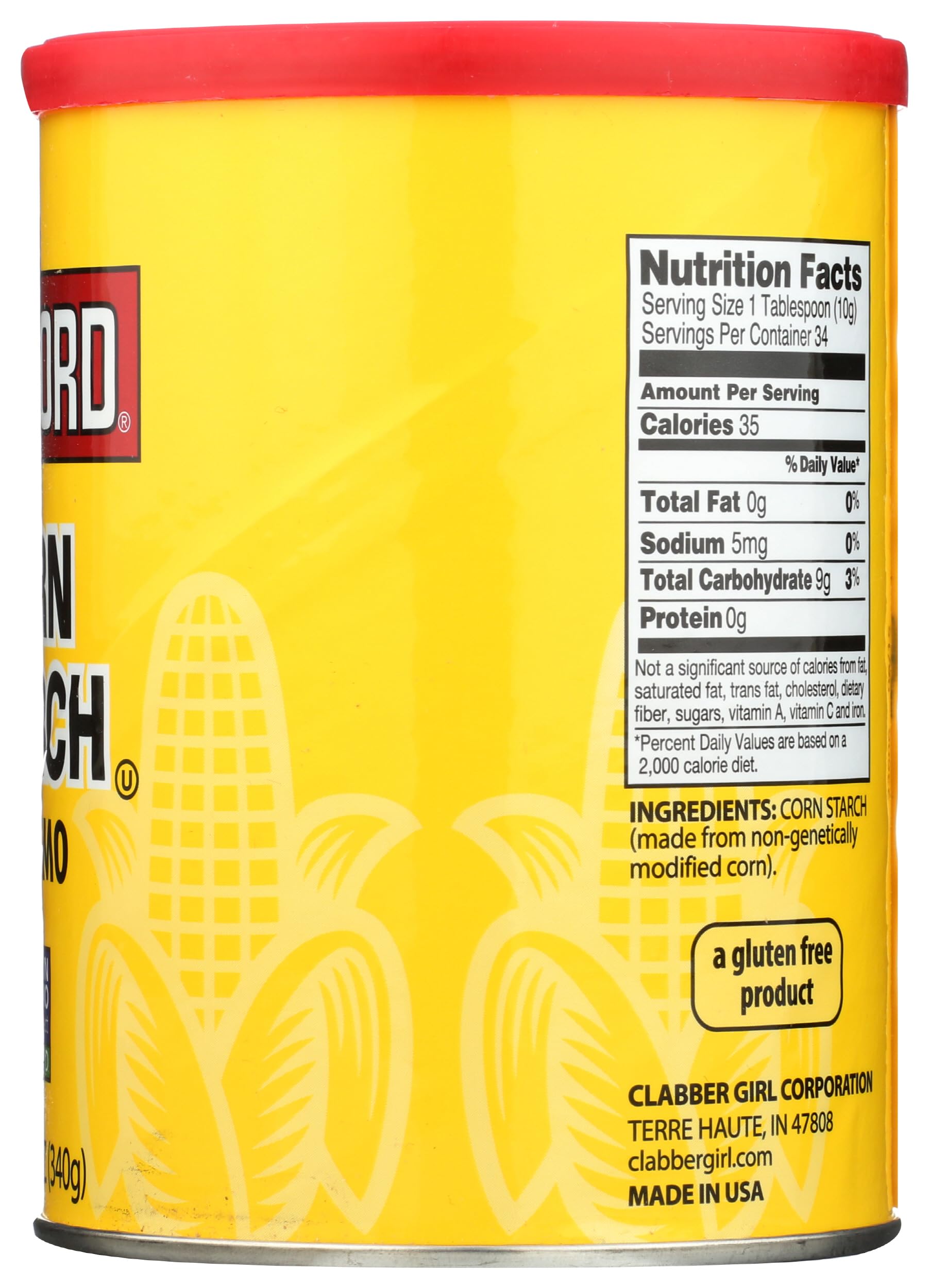 Rumford Non-GMO corn starch verified by the Non-GMO Project