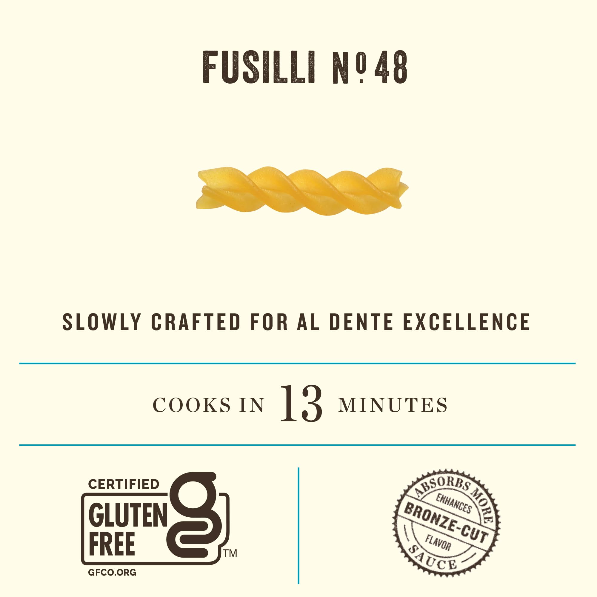 Rummo brown rice and corn pasta ingredients in bowl for gluten-free meals