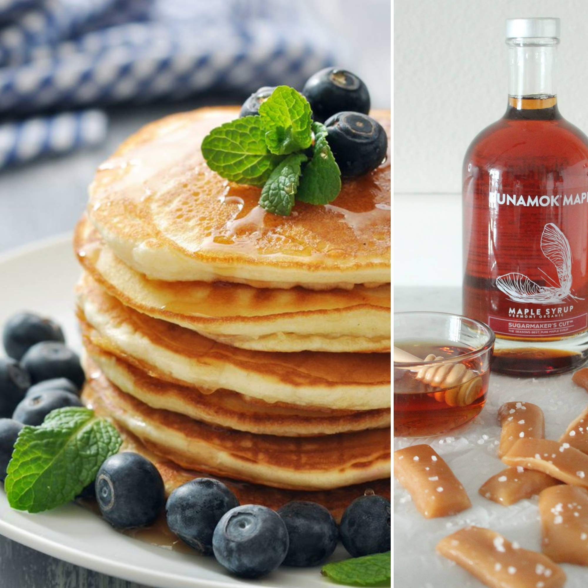 Family sugarmakers in a Vermont kitchen making Runamok syrup