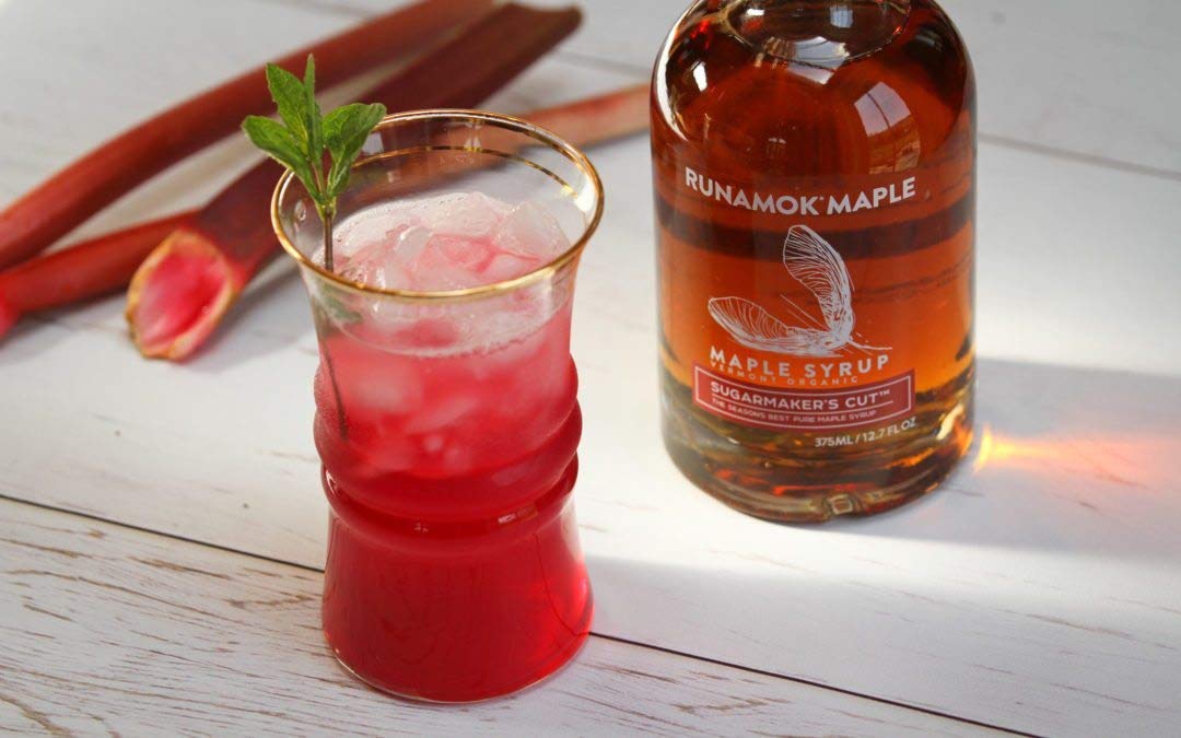 Cocktails and savory dishes enhanced with Runamok maple syrup