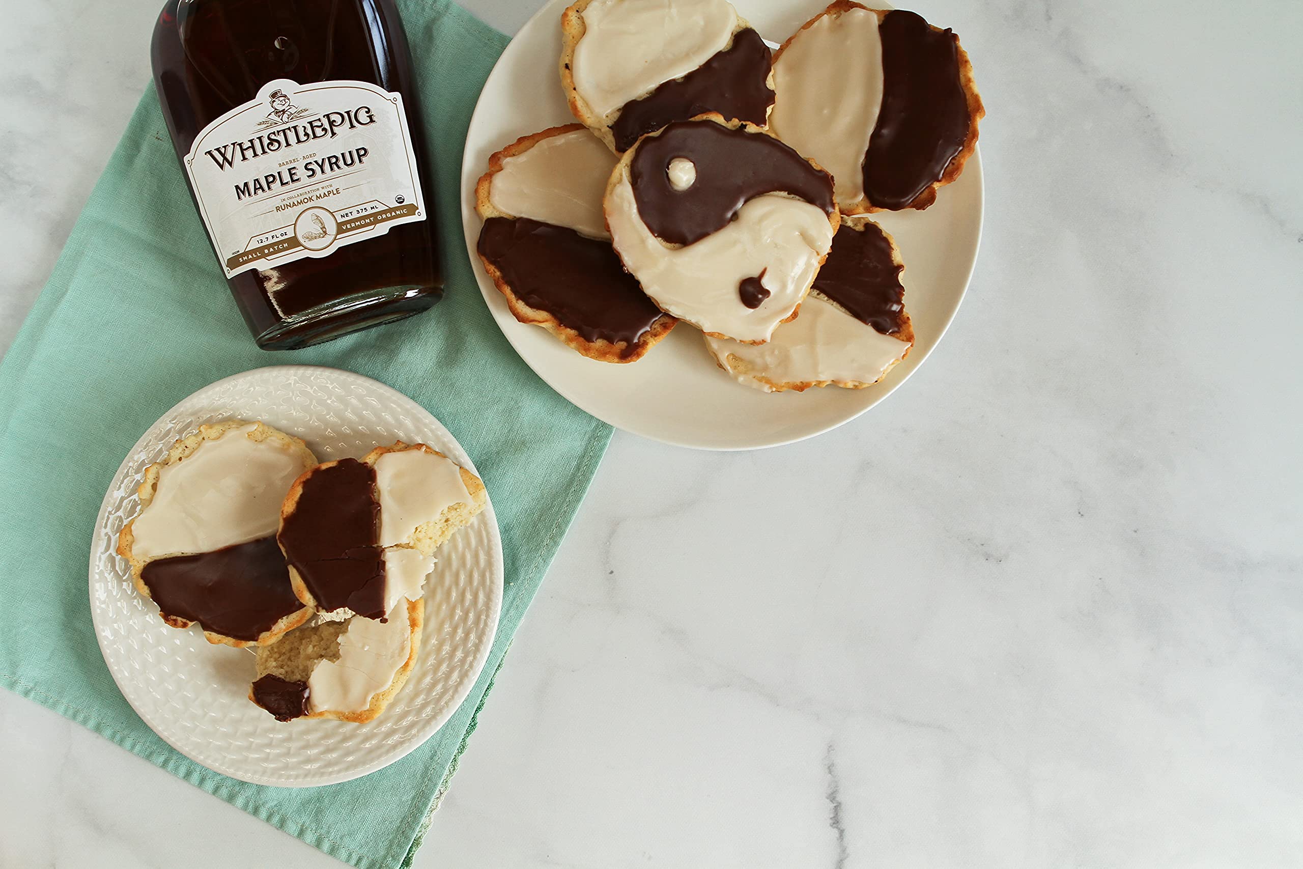 Runamok WhistlePig syrup enhances morning coffee with nuanced sweetness.
