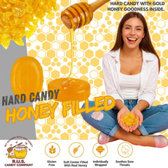 R.U.S. Candy bulk 1 lb bag shows about 90 pieces.