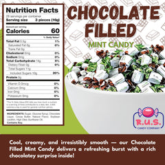 R.U.S. Candy individually wrapped mints preserve freshness during events
