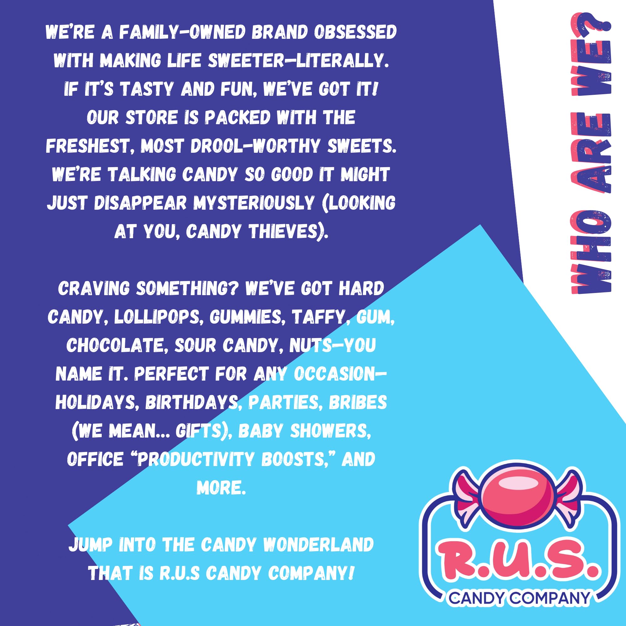 Heat exposure note on packaging for R.U.S. Candy gummies