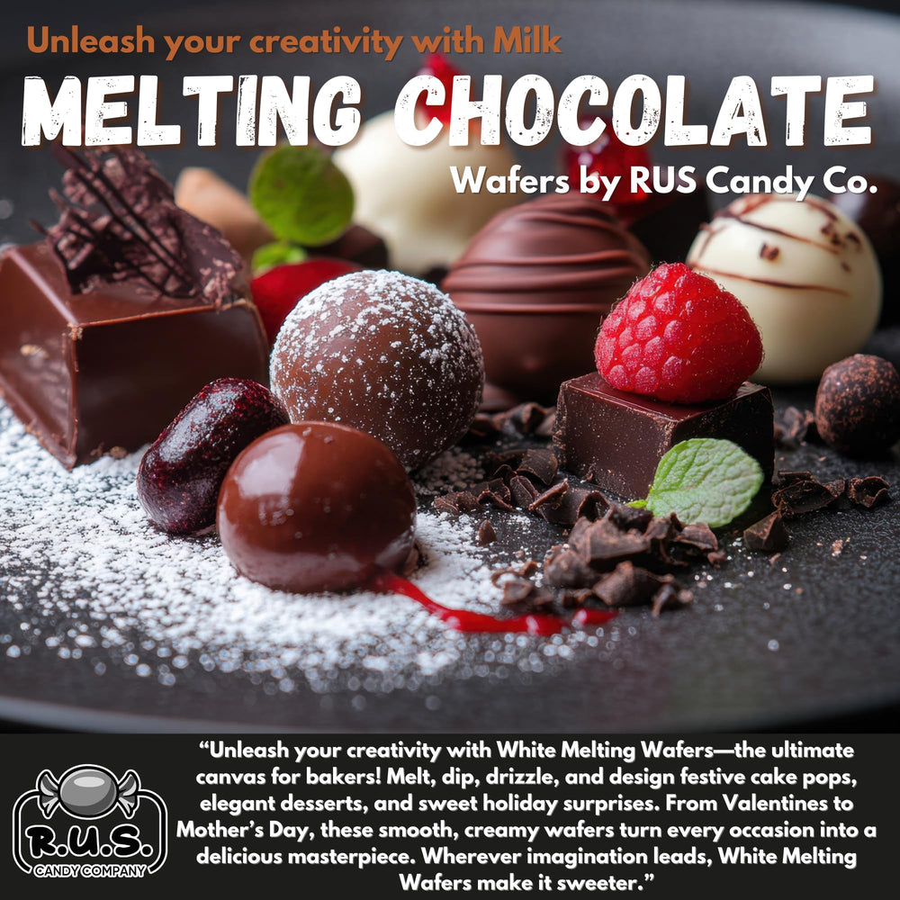 R.U.S. Candy shelf-stable chocolate for dipping and baking