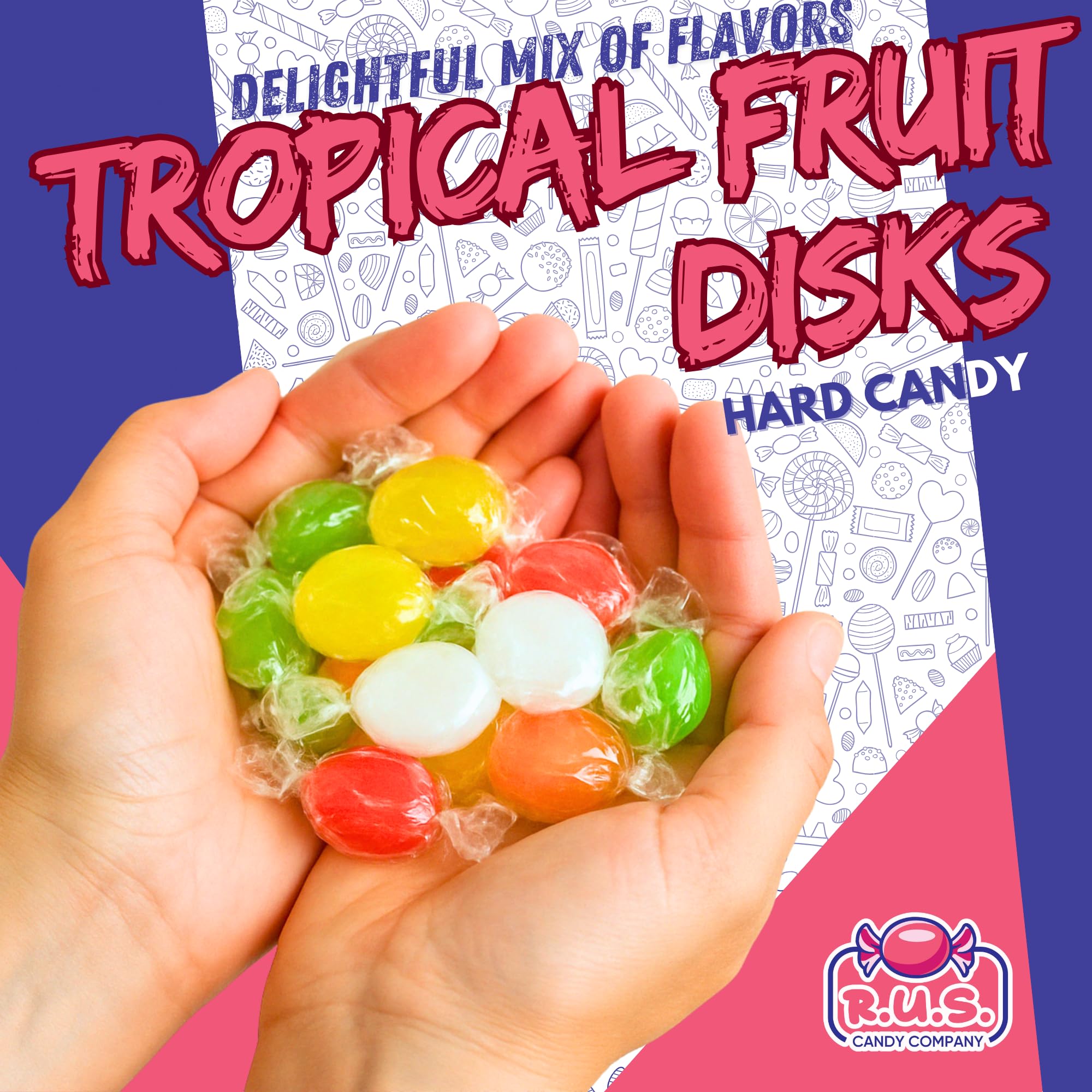 R.U.S. Candy coconut disk – island-inspired sweetness for sharing