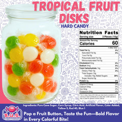R.U.S. Candy passion fruit disk – tangy aroma great for party favors