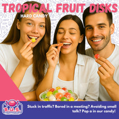 R.U.S. Candy watermelon disk – refreshing flavor for break rooms