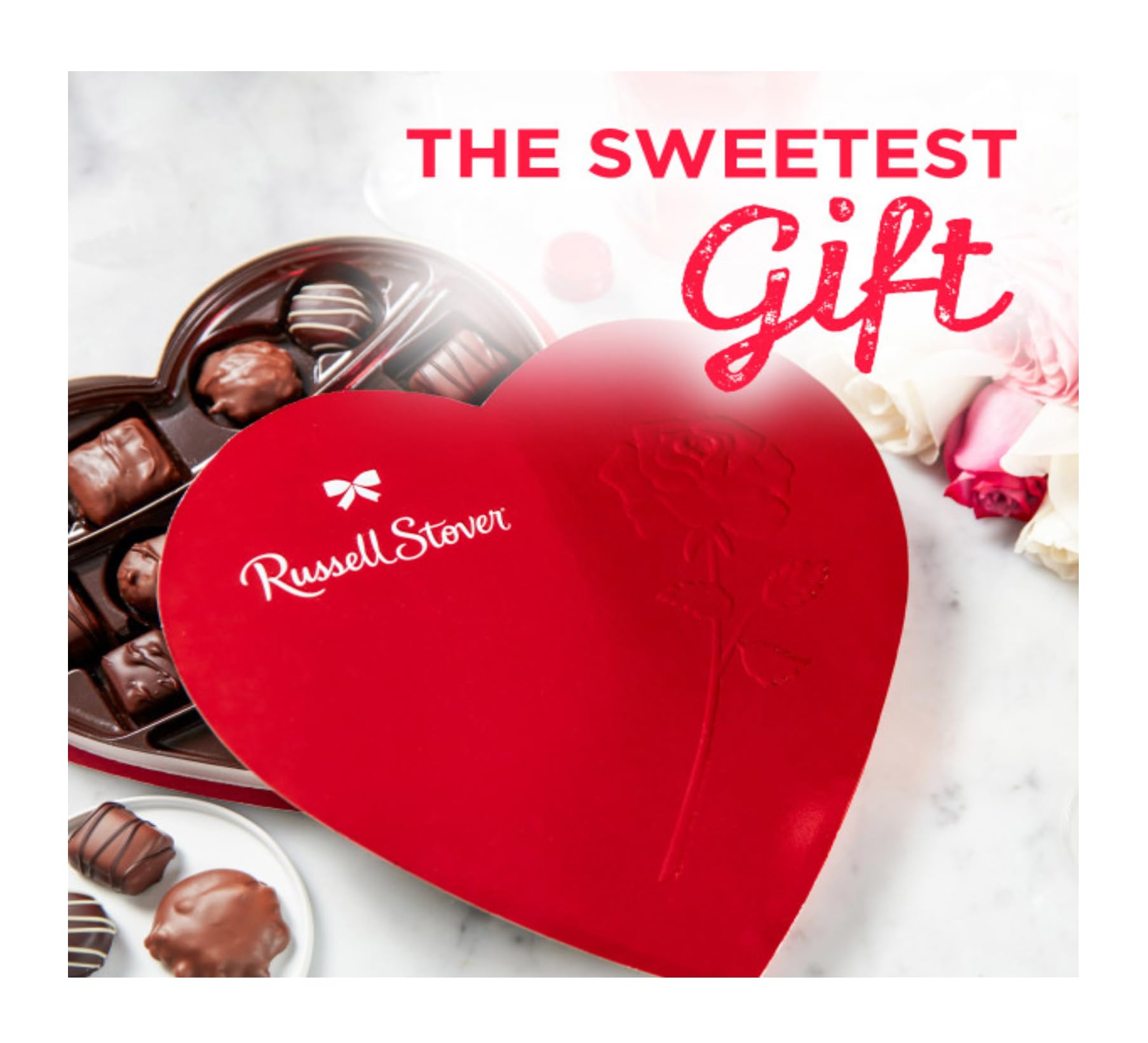 Russell Stover caramels and creams add smooth texture and flavor.