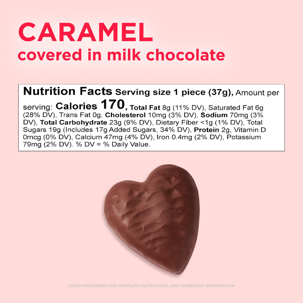 Classroom treat option with individually wrapped hearts.