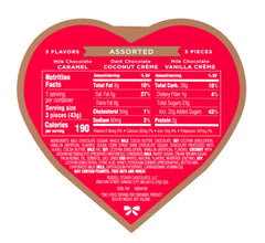 Cosmic Hearts inner pack showing three-piece portions